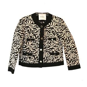 Ainea Italian Made Print Blazer